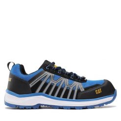 Półbuty CAT Footwear. Niebieskie półbuty męskie CAT Footwear, bez zapięcia. Za 489.99 zł.
