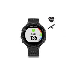 Zegarek GPS z kardio Forerunner 235 HRM. Czarne zegarki damskie GARMIN. Za 749.99 zł.