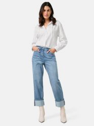 Gerry Weber Dżinsy - Regular fit - w kolorze niebieskim rozmiar: 40. Niebieskie jeansy damskie Gerry Weber, z podwyższonym stanem. Za 245.96 zł.