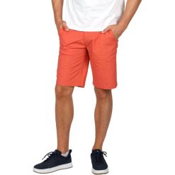 Szorty Męskie Timberland Poplin. Czerwone szorty męskie Timberland, bez kołnierzyka. Za 399.00 zł.