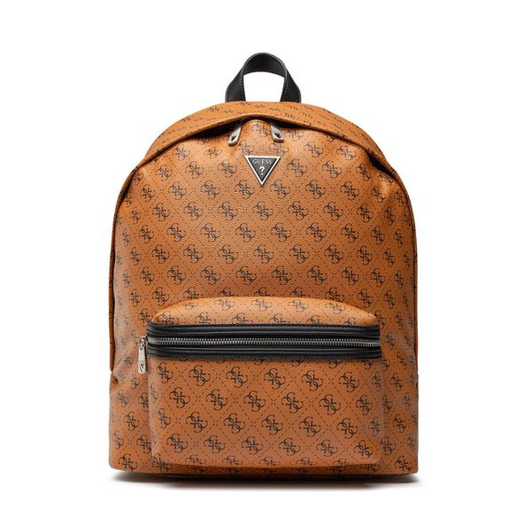 Plecak Guess. Brązowe plecaki męskie Guess, z aplikacjami. Za 319.99 zł.