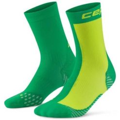 Damskie skarpety kompresyjne do połowy łydki edycja Hal Half CEP. Zielone skarpetki damskie CEP, bez wzorów, z elastanu. Za 69.00 zł.
