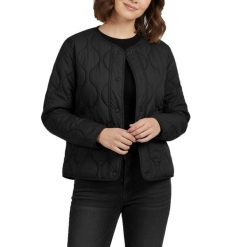 Kurtka ECOALF MUSA ONION Czarny. Czarne kurtki damskie Ecoalf, bez wzorów, z tkaniny, bez kaptura. Za 789.91 zł.
