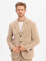 Finshley & Harding London kurtka modułowa - duża Mężczyźni Comfort Fit beżowy, 54. Brązowe kurtki męskie Finshley & Harding London, m, bez wzorów, ze sztruksu, eleganckie, bez kaptura. Za 799.95 zł.
