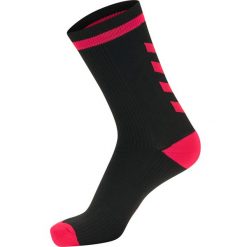Skarpetki Hummel Elite Indoor Low. Czarne skarpetki męskie HUMMEL, bez wzorów, z materiału. Za 19.99 zł.