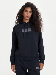 Napapijri Bluza B-Box NP0A4HYQ Czarny Regular Fit. Czarne bluzy bez kaptura damskie Napapijri, l, z bawełny. Za 439.99 zł.