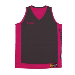 Koszulka koszykarska Spalding Reversible Tanktop Dwustronna. Czarne koszulki dziewczęce Spalding, bez wzorów, z dżerseju, bez ramiączek. Za 181.00 zł.