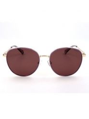 Polaroid Okulary przeciwsłoneczne unisex w kolorze złoto-brązowym rozmiar: 56. Brązowe okulary przeciwsłoneczne damskie Polaroid. Za 149.66 zł.