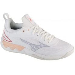 Damskie Buty Do Siatkówki Wave Luminous 3. Białe obuwie trekkingowe damskie Mizuno. Za 660.99 zł.