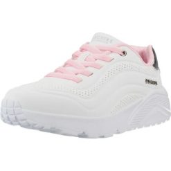 Buty SKECHERS UNO LITE - OMBRE WAVE Biały. Białe obuwie treningowe damskie Skechers, na fitness i siłownię. Za 210.99 zł.
