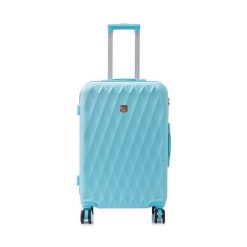 Walizka duża Semi Line. Niebieskie walizki Semi-line, bez wzorów, duże. Za 219.99 zł.