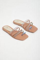 Klapki damskie TWINSET U&B. Klapki damskie Twinset U&B, bez wzorów, bez obcasa. Za 519.00 zł.