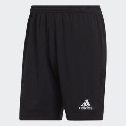 Szorty Entrada 22. Białe szorty męskie Adidas, bez kołnierzyka. Za 59.00 zł.