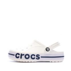 Sandały Crocs Bayaband Białe. Białe sandały męskie Crocs, z syntetyku, bez zapięcia. Za 199.99 zł.