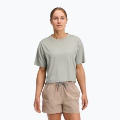 Koszulka damska Black Diamond Circuit SS Tee. Zielone bluzki damskie Black Diamond, bez wzorów, bez kołnierzyka. Za 179.99 zł.