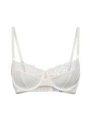 Calvin Klein Biustonosz na fiszbinach Kobiety Sztuczne włókno biały, 75B. Białe biustonosze CALVIN KLEIN, bez wzorów, z koronki. Za 179.95 zł.