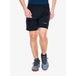 Spodenki turystyczne męskie Columbia Wanoga Lightweight Short. Niebieskie szorty męskie Columbia, bez kołnierzyka. Za 272.99 zł.