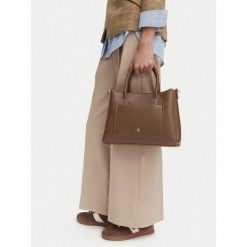 Torebka Beverly Hills Polo Club. Brązowe torebki klasyczne damskie Beverly Hills Polo Club, bez wzorów, bez dodatków. Za 229.99 zł.