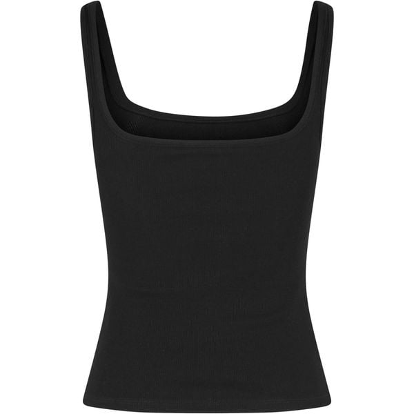 Szeroka koszulka damska Urban Classics (x2). Czarne bluzki damskie Urban Classics, bez wzorów, bez kołnierzyka. Za 175.50 zł.