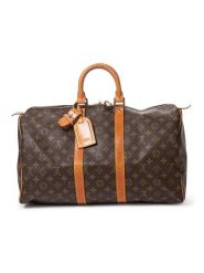 Louis Vuitton Torba podróżna w kolorze brązowym - 45 x 24 x 20 cm rozmiar: onesize. Brązowe torebki klasyczne damskie Louis Vuitton, bez wzorów, z materiału, bez dodatków. Za 4,045.99 zł.