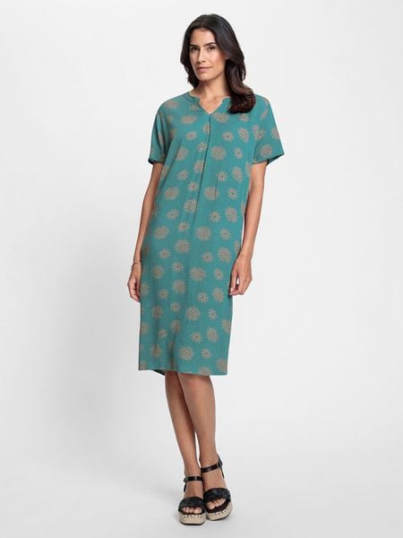 WITT WEIDEN Sukienka w kolorze turkusowym rozmiar: W20. Niebieskie sukienki damskie WITT WEIDEN, na co dzień, bez wzorów, bez kołnierzyka, bez ramiączek, midi, proste. Za 74.11 zł.