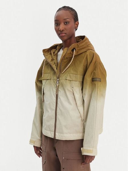 Napapijri Kurtka przejściowa A-Traveler Short DW NP0A4I6GG3A1 Zielony Regular Fit. Zielone kurtki damskie Napapijri, m, bez wzorów, z syntetyku, bez kaptura. Za 1,319.00 zł.