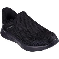 Buty sportowe męskie Skechers Go Walk Flex Ojai. Czarne buty fitness męskie Skechers, bez zapięcia, na fitness i siłownię. Za 390.00 zł.
