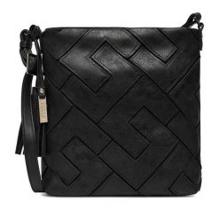 Torebka Lasocki. Czarne listonoszki damskie Lasocki, bez wzorów, bez dodatków. Za 169.99 zł.