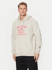 Adidas Bluza Wabash JD0670 Beżowy Loose Fit. Brązowe bluzy bez kaptura męskie Adidas, m, z bawełny. Za 229.99 zł.