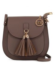 Mia Tomazzi Skórzana torebka "Farsaglia" w kolorze brązowym - 21 x 23 x 8 cm rozmiar: onesize. Brązowe torebki klasyczne damskie Mia Tomazzi, z aplikacjami, z materiału, bez dodatków. Za 214.70 zł.