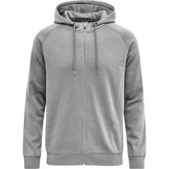 Bluza z kapturem i zamkiem błyskawicznym Hummel Red Classic. Szare bluzy z kapturem męskie HUMMEL, m, z bawełny. Za 212.50 zł.