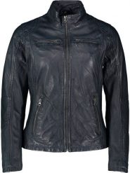 7eleven Skórzana kurtka "Sevana" w kolorze granatowym rozmiar: 34. Niebieskie kurtki damskie 7eleven, bez wzorów, z satyny, bez kaptura. Za 295.16 zł.