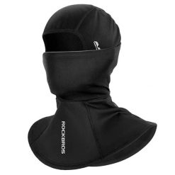 Czapka motocyklowa i rowerowa z polaru, wiatroodporna balaklava. Czarne obuwie trekkingowe damskie ROCKBROS. Za 107.60 zł.
