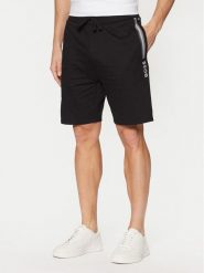 BOSS Szorty sportowe Authentic 50535837 Czarny Regular Fit. Czarne szorty męskie Boss, l, z bawełny. Za 249.99 zł.