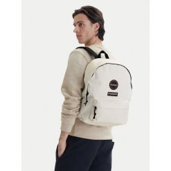 Plecak Napapijri. Białe plecaki damskie Napapijri, bez wzorów. Za 259.99 zł.