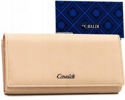 Portfel j. różowy 4U Cavaldi GD24-FO-DNM. Czerwone portfele damskie 4U Cavaldi, bez wzorów, ze skóry ekologicznej. Za 44.00 zł.