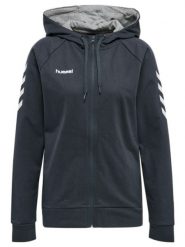 Bluza do piłki ręcznej damska Hummel hmlGO Zip z kapturem. Czerwone bluzy sportowe damskie HUMMEL, xs, z bawełny. Za 205.05 zł.