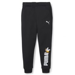 Puma Spodnie Small World Tr 67013201. Czarne spodnie dresowe damskie Puma, bez wzorów. Za 91.99 zł.