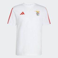 Koszulka SL Benfica DNA. Białe t-shirty sportowe męskie Adidas, xl, z bawełny, bez ramiączek, do piłki nożnej. Za 139.00 zł.