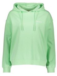 Pepe Jeans Bluza w kolorze zielonym rozmiar: M. Zielone bluzy z kapturem damskie Pepe Jeans, m, z jeansu. Za 193.45 zł.