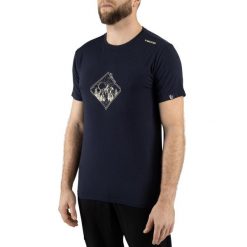 T-shirt męski Viking Bamboo Hopi Man. Niebieskie t-shirty męskie VIKING, m, bez wzorów, bez kołnierzyka. Za 100.00 zł.