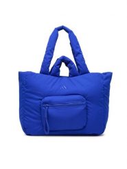 Adidas Torebka Must Haves Puffy JZ4415 Niebieski. Niebieskie torebki klasyczne damskie Adidas, bez wzorów, z materiału, bez dodatków. Za 219.99 zł.