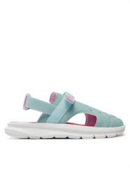 Puma Sandały Evolve Sandal AC PS 390692-09 Turkusowy. Niebieskie sandały dziewczęce Puma, ze skóry, bez zapięcia. Za 199.99 zł.