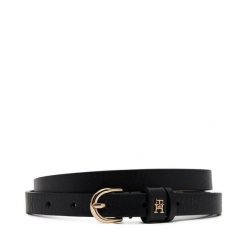 Pasek Damski Tommy Hilfiger. Czarne paski damskie Tommy Hilfiger, bez wzorów. Za 169.99 zł.