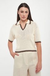Sweter damski Lembi MARELLA SPORT. Swetry klasyczne damskie Marella Sport, xl, bez kołnierzyka. Za 819.00 zł.