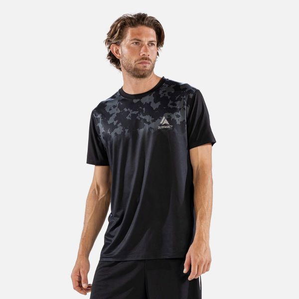 Koszulka Męska Termoaktywna Krótki Rękaw SURFANIC Carbon Dri Czarna. Czarne bielizna termoaktywna męska Surfanic, na zimę, m, bez ramiączek, narciarskie. Za 149.99 zł.