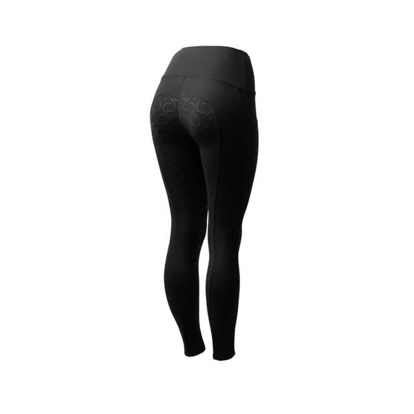 Damskie legginsy jeździeckie Horze Gillian. Zielone legginsy damskie HORZE, s, bez wzorów, z materiału. Za 358.35 zł.