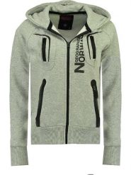 Geographical Norway Bluza "Gosepha" w kolorze szarym rozmiar: M. Szare bluzy z kapturem damskie Geographical Norway, m. Za 135.17 zł.