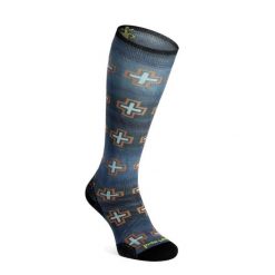 Skarpety narciarskie męskie Smartwool Ski Zero Cushion. Niebieskie skarpetki męskie Smartwool, bez wzorów. Za 96.99 zł.