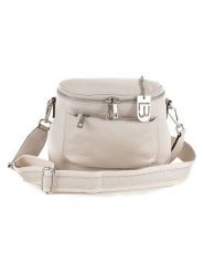 Lucca Baldi Skórzana torebka "Favara" w kolorze beżowym - 24 x 19 x 7 cm rozmiar: onesize. Brązowe torebki klasyczne damskie Lucca Baldi, bez wzorów, z materiału, bez dodatków. Za 240.99 zł.